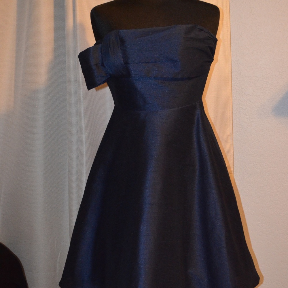Anna Elyse Blue Strapless Formal Dress SIZE 6